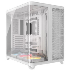 Caja ordenador corsair air 5400 rs - r argb atx cristal templado blanc
