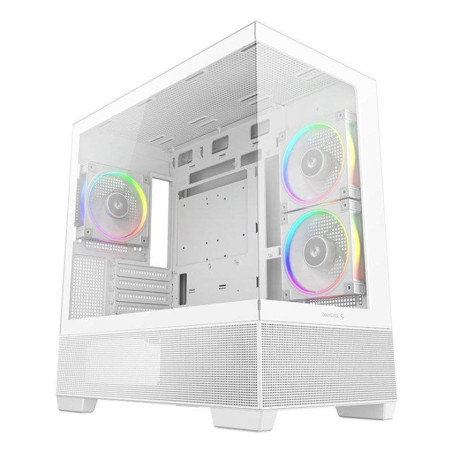 Caja ordenador gaming deepcool cg380 3f matx argb cristal templado bla