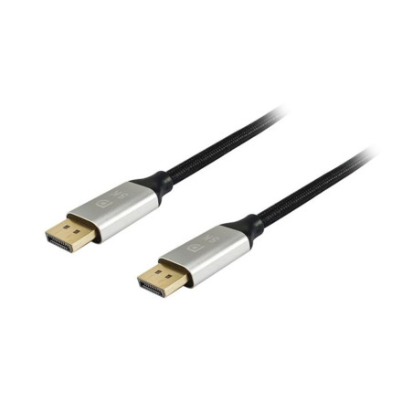 Cable displayport 8k premium equip 1m - macho - macho - negro