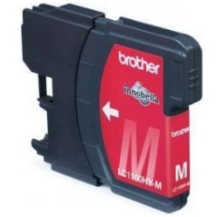 Cartucho tinta brother lc1100m magenta 750 paginas mfc5890cn - dcp6690