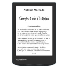 Libro electronico ebook pocketbook verse 6 pulgadas 8gb azul brillante