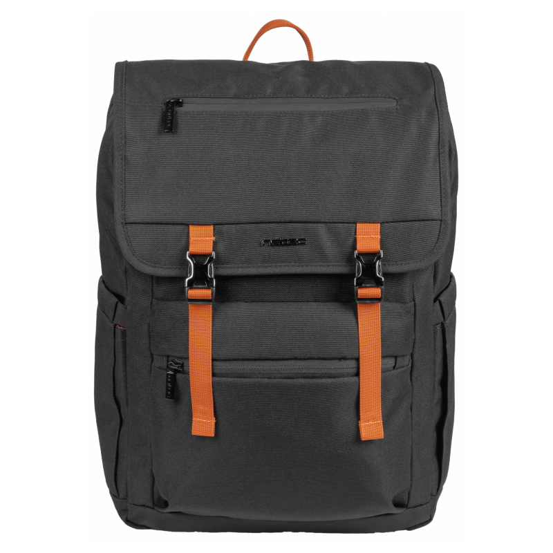 NATEC Niala Ginger Orange 39,6 cm (15.6) Mochila Negro