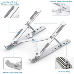 Ewent EW1266 soporte portátil viaje aluminio 17