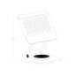 Tooq Soporte mesa 360º dispositivos hasta 13 Gris