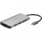 D-Link DUB-M810 Hub USB-C 8 en 1 HDMI/Eth/CardRead