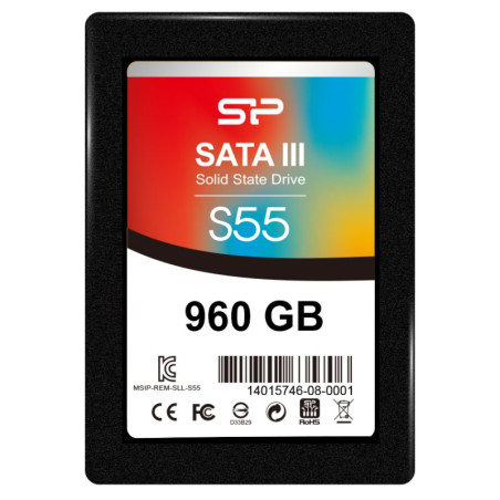 SP S55 SSD 960GB 2.5 7mm Sata3