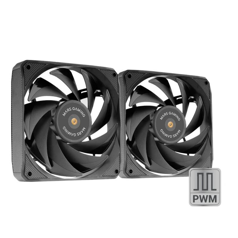 MARS GAMING KIT VENTIS 2EN1 120MM ULTRASILENCIOSO