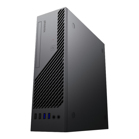 Caja ordenador phoenix lite - s3 micro atx formato ultra slim de 8 lit