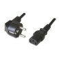 Cable de alimentacion ewent para fuente universal schuko - iec320 c13 