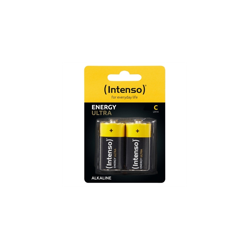 Pack de pilas intenso alcalinas energy ultra c lr14 2 unidades