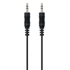 Conecta un dispositivo de audio portaacutetil con el conector mini est