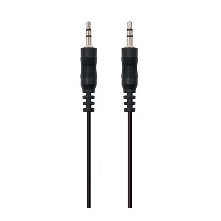 Conecta un dispositivo de audio portaacutetil con el conector mini est
