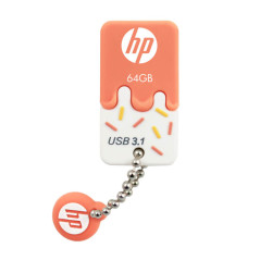 Memoria usb 3.0 hp 64gb x778w naranja