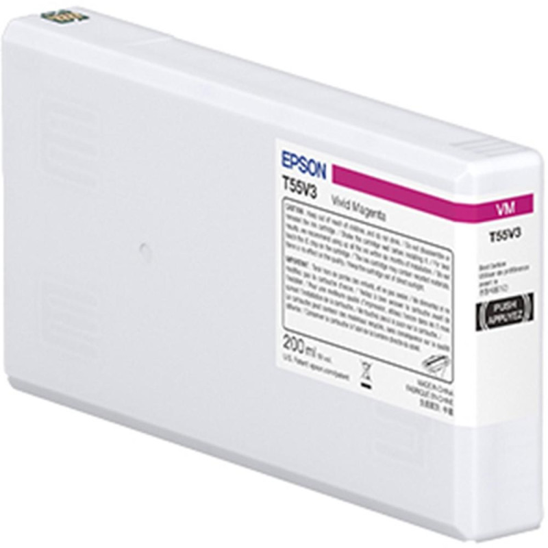 Cartucho tinta epson t55w3 magenta