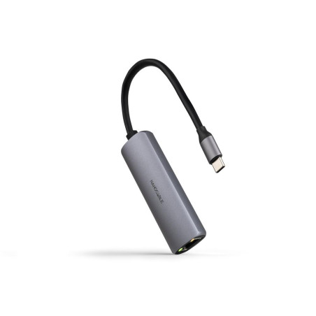 Adaptador nanocable usb - c 3.1 a rj45 con pd 100w usb - c - m alumini