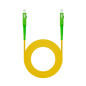 Cable de fibra optica nanocable sc - apc a sc - apc monomodo simplex lszh - amarillo - 3 m