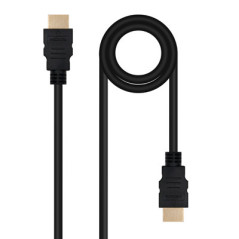 Cable hdmi 2.0 nanocable 10m - macho - macho - negro