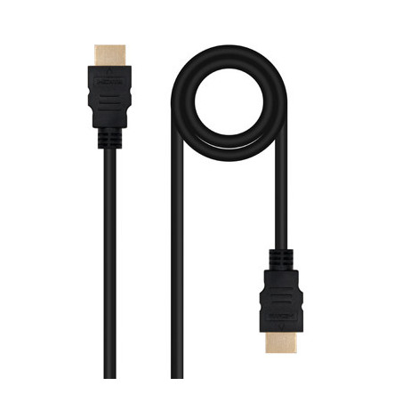 Cable hdmi 2.0 nanocable 10m - macho - macho - negro