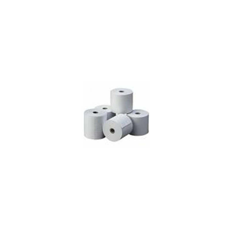 Rollo de papel matricial impresora ticket con copia 76mmx65cm no termico