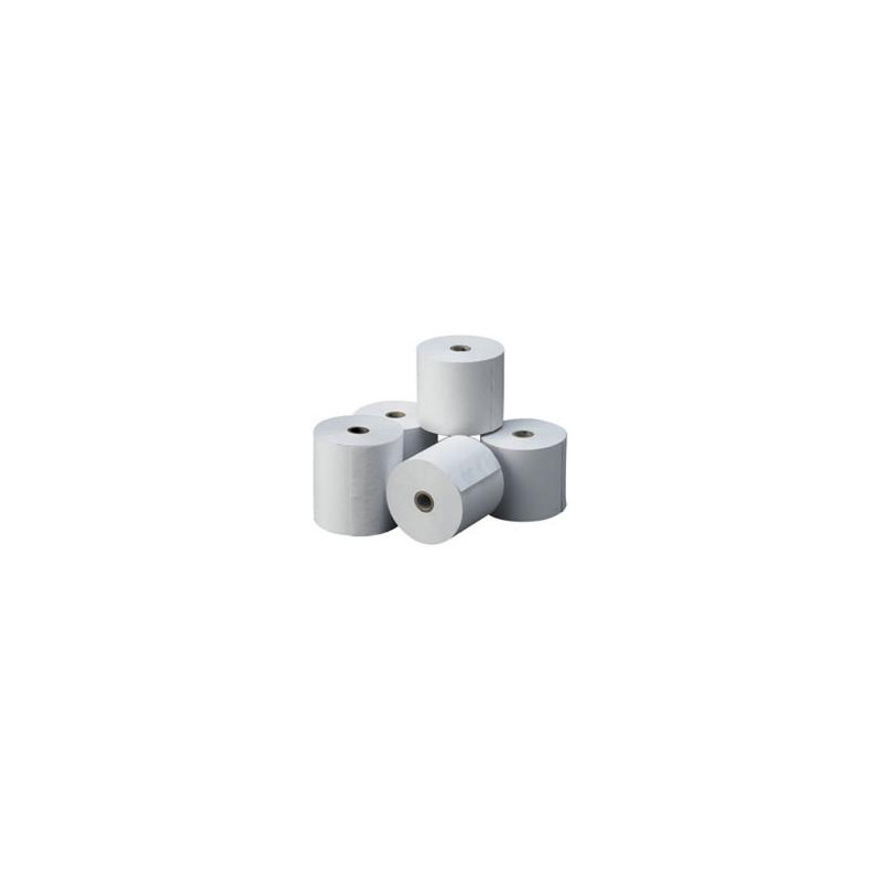 Rollo de papel termico impresora ticket 57x35 especial datafonos