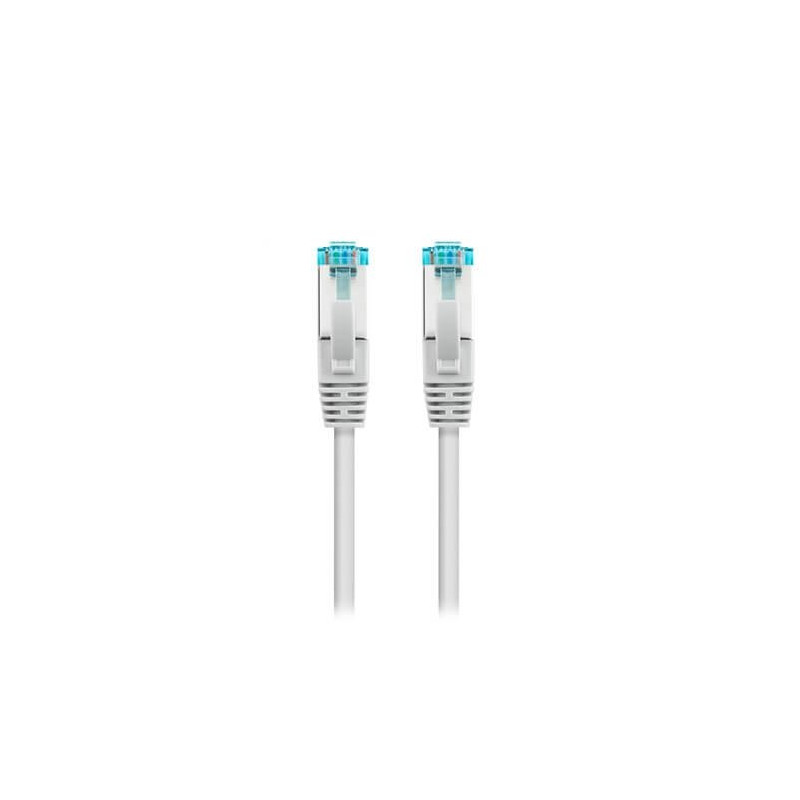 Latiguillo cable de red nanocable rj45 lszh cat.7 2m gris 600mhz - 2m - awg26 - gris