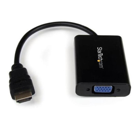 Adaptador hdmi a vga - jack 3.5mm - micro usb tipo b startech 25cm - m