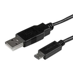 Cable micro usb tipo b a usb tipo a startech 1m - macho - macho - negr