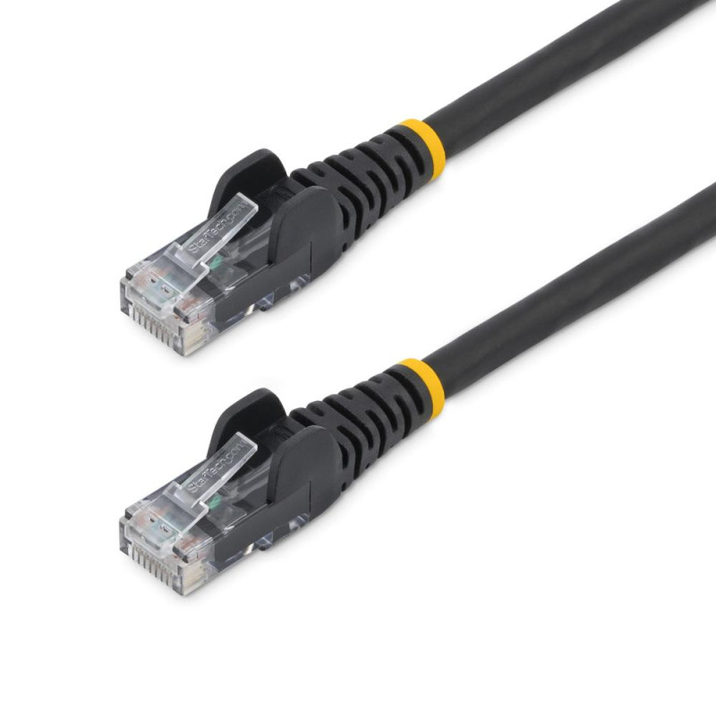 Cable de red startech latiguillo rj45 lszh utp cat6 3m negro