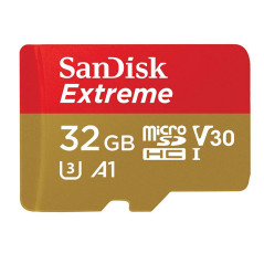 Tarjeta memoria sandisk micro secure digital 32gb sd extreme u3 uhs - 