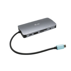 Nano docking station i - tec usb - c 4k con hdmi - vga + lan power del