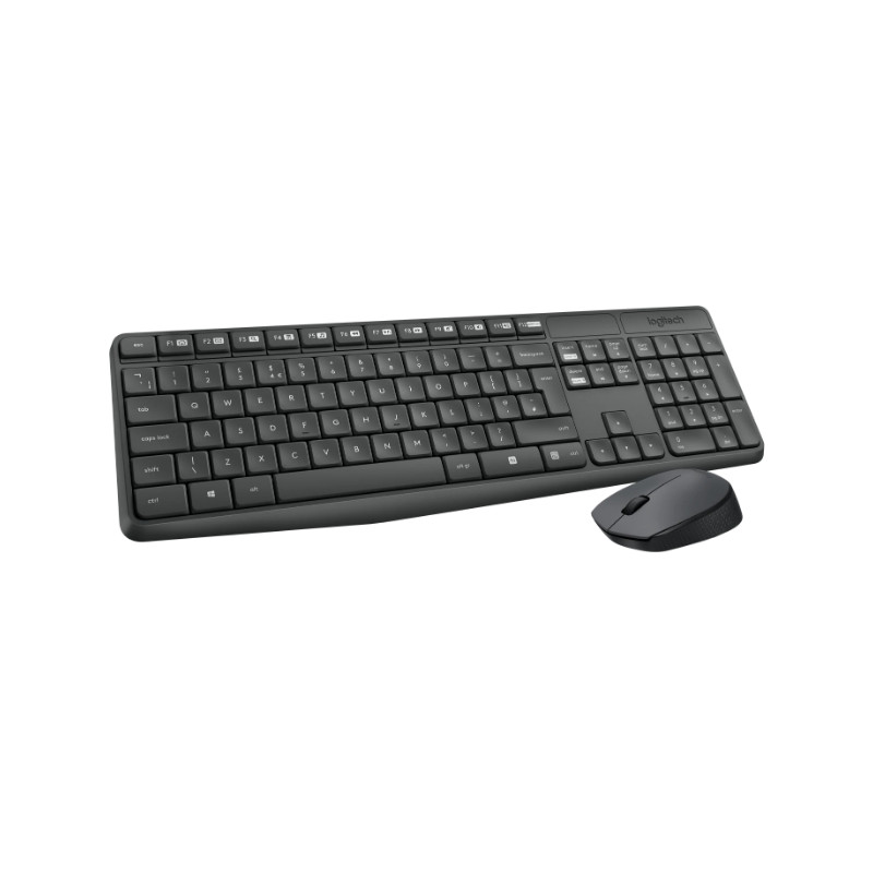 TECLADO + RATON WIRELESS MK235 NEGRO LOGITECH