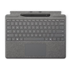 Teclado microsoft surface pro + pen platino
