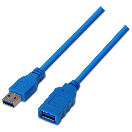 AISENS A105-0046 cable USB USB 3.2 Gen 1 (3.1 Gen 1) 2 m USB A Azul