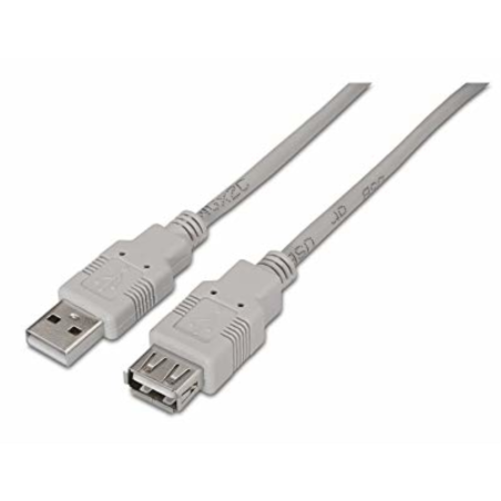 AISENS A101-0013 cable USB USB 2.0 1,8 m USB A Beige