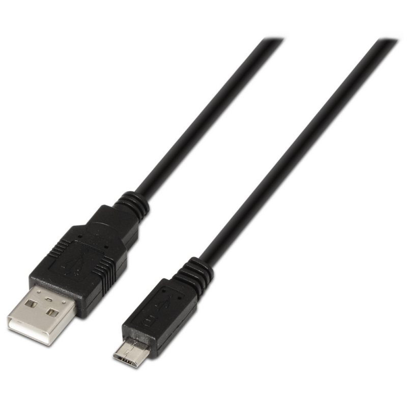 AISENS A101-0029 cable USB USB 2.0 3 m USB A Micro-USB B Negro