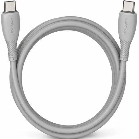 CABLE USB-C A USB-C 60W 2.0 3A 2 M GRIS VENTION