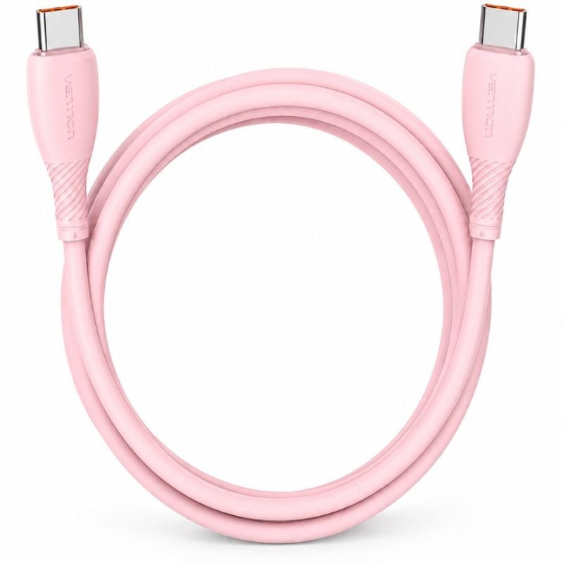 CABLE USB-C A USB-C 100W 2.0 3A 2 M ROSA VENTION