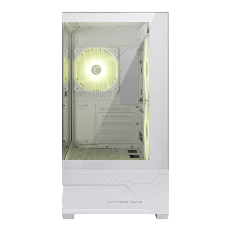 MSI MAG PANO M110R Mini Tower Blanco