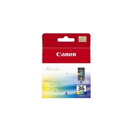Cartucho tinta canon cli 36 cian - magenta - amarillo pixma mini 260 -