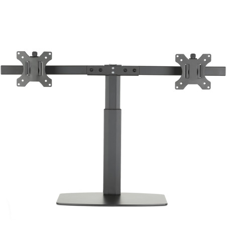 Soporte de mesa ewent ew1538 con resorte de gas para 2 monitores de ha