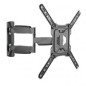 Soporte de pared ewent ew1525 para tv de 23 - 55 pulgadas easy turn tv con 3 puntos de articulacion