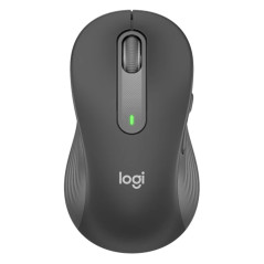 Mouse raton logitech m650 para zurdos optico wireless inalambrico negr