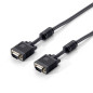 Cable svga equip 3coax macho - macho 10m con ferritas
