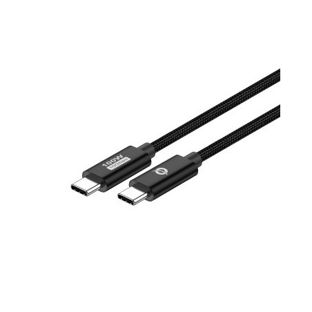 Cable usb - c conceptronic macho - macho 1.2m usb 3.2 gen 2 100w 20v 5