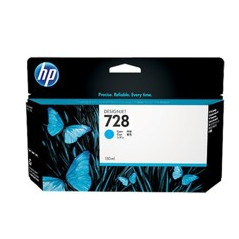 Cartucho tinta hp f9j67a cian nº728