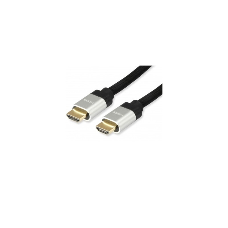 Cable hdmi equip 2.1 ultra 8k high speed con ethernet macho - macho 2m negro