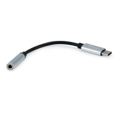 Cable adaptador equip usb tipo c a audio jack 3.5mm hembra