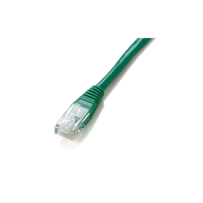 Cable red equip latiguillo rj45 u - utp cat6 15m verde