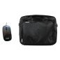 Maletin nilox essential 2 + mouse raton para portatil 15.6 pulgadas negro