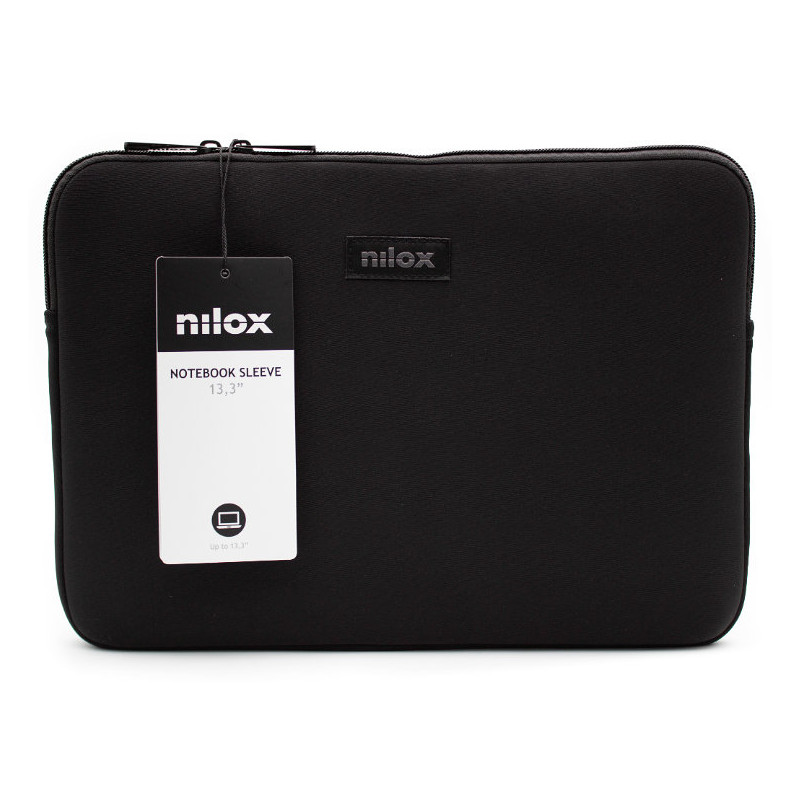 Funda portatil nilox 13.3 pulgadas negro